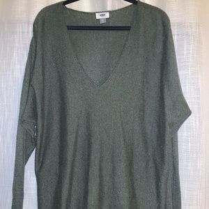 Forrest green sweater from Old Navy.
